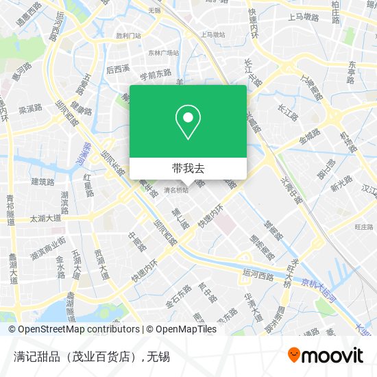满记甜品（茂业百货店）地图