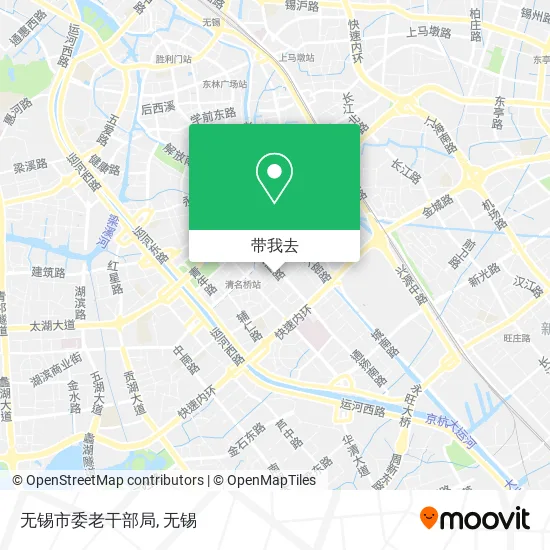 无锡市委老干部局地图