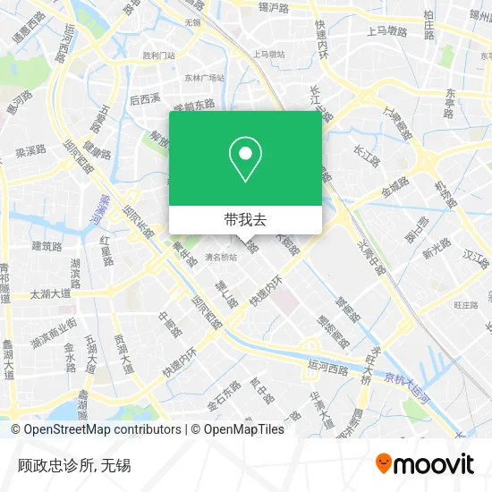 顾政忠诊所地图