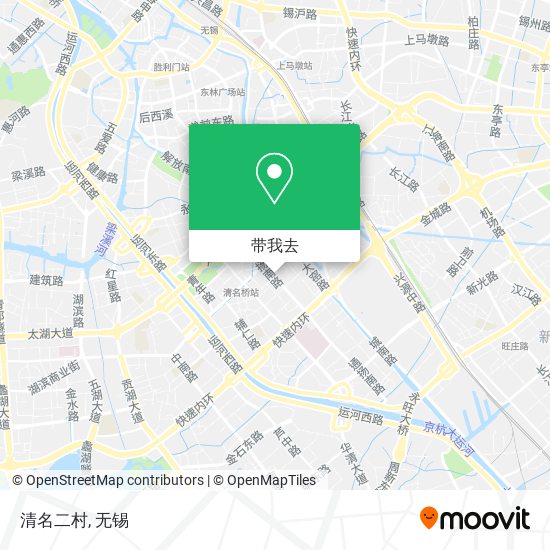 清名二村地图