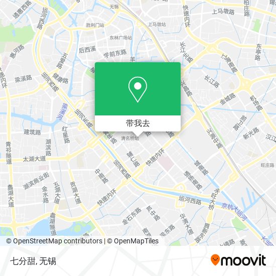 七分甜地图