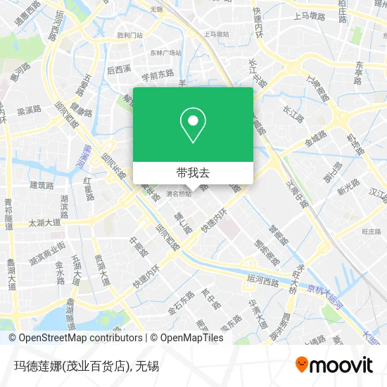 玛德莲娜(茂业百货店)地图