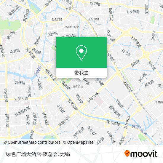 绿色广场大酒店-夜总会地图