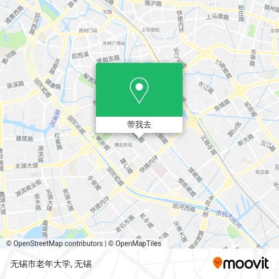 无锡市老年大学地图