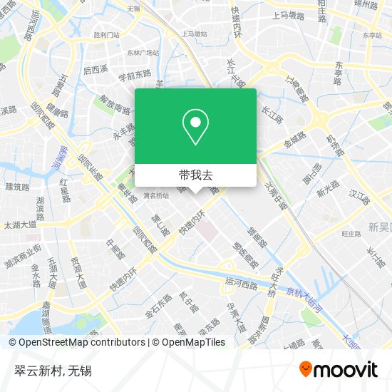 翠云新村地图