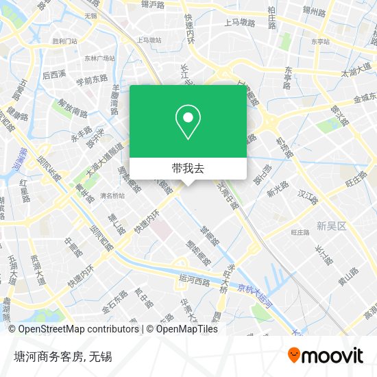塘河商务客房地图