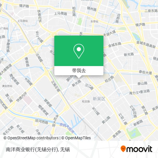 南洋商业银行(无锡分行)地图