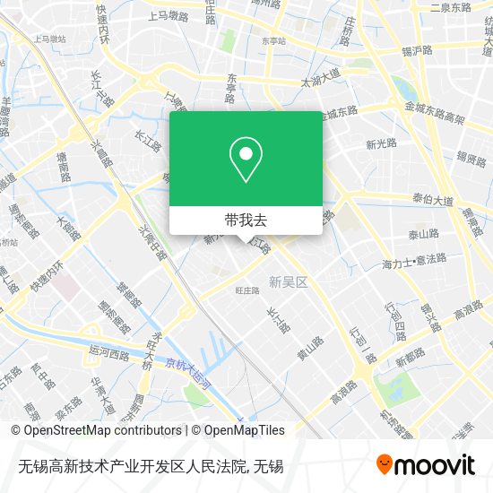 无锡高新技术产业开发区人民法院地图