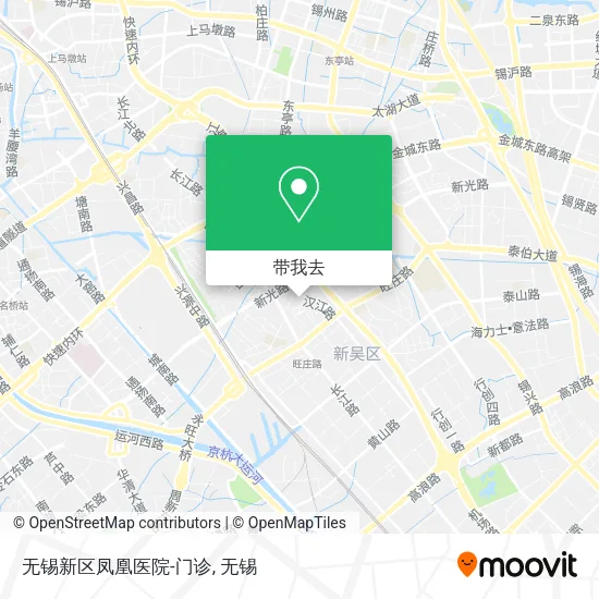 无锡新区凤凰医院-门诊地图