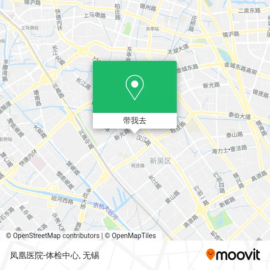 凤凰医院-体检中心地图