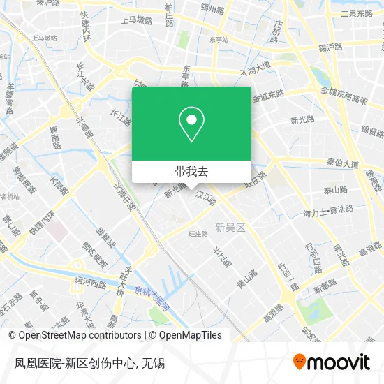 凤凰医院-新区创伤中心地图