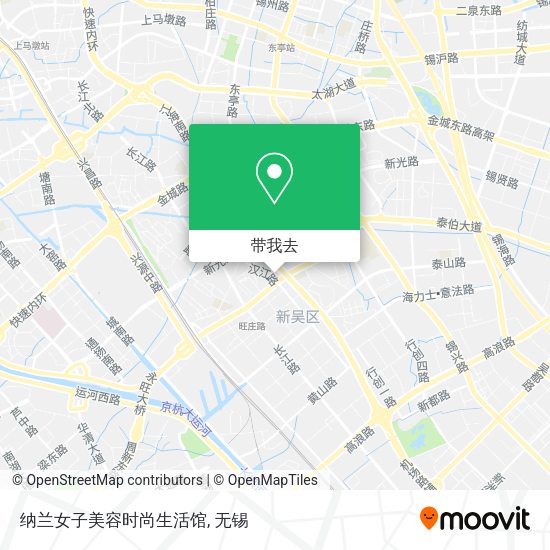 纳兰女子美容时尚生活馆地图