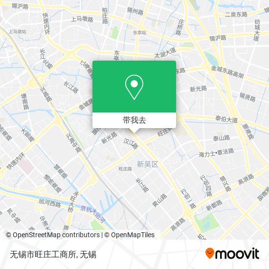 无锡市旺庄工商所地图