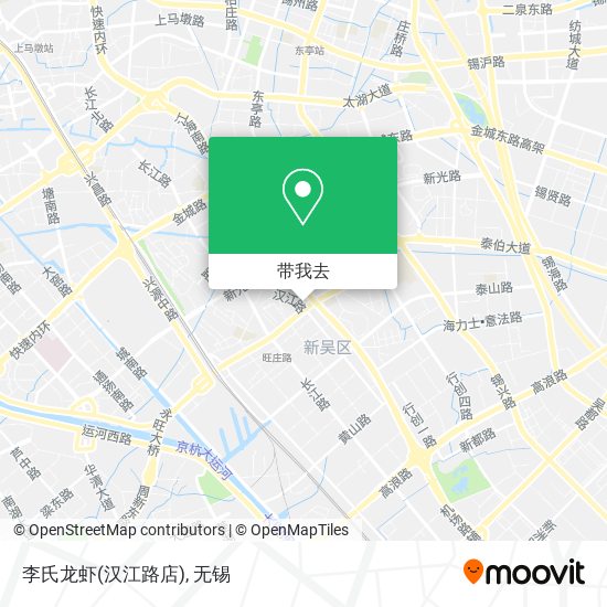 李氏龙虾(汉江路店)地图