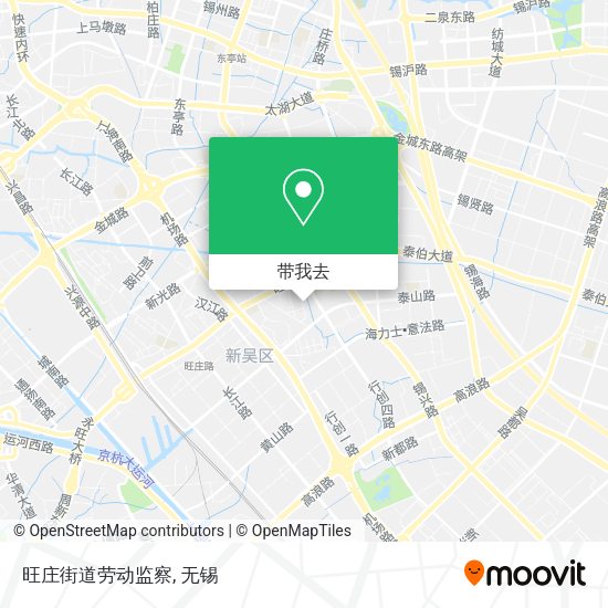 旺庄街道劳动监察地图