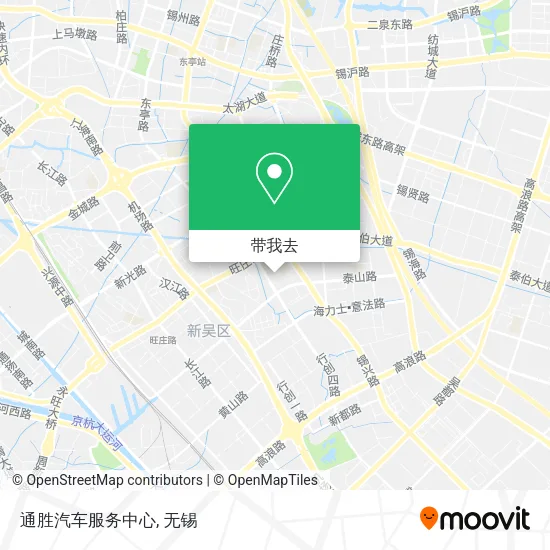 通胜汽车服务中心地图