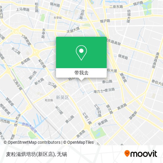 麦粒滋烘培坊(新区店)地图