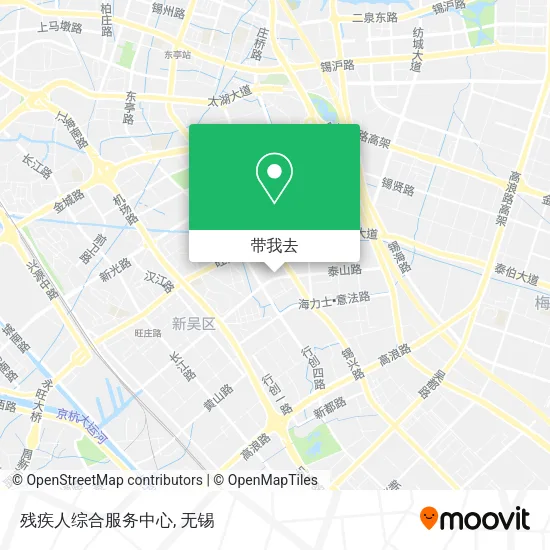 残疾人综合服务中心地图