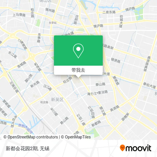 新都会花园2期地图