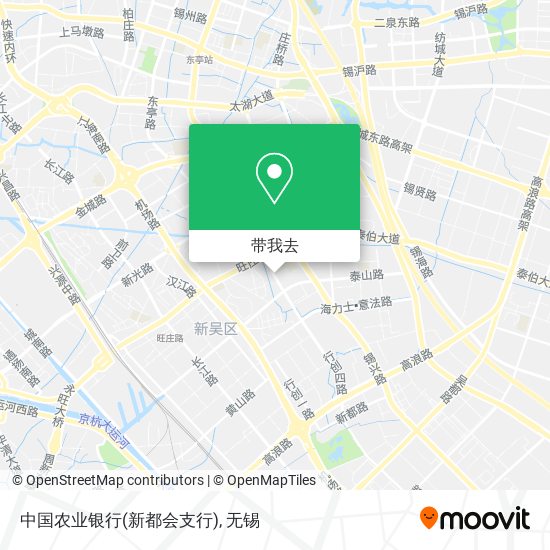 中国农业银行(新都会支行)地图