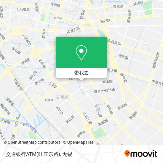 交通银行ATM(旺庄东路)地图