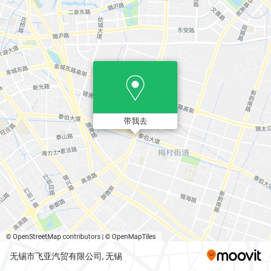 无锡市飞亚汽贸有限公司地图