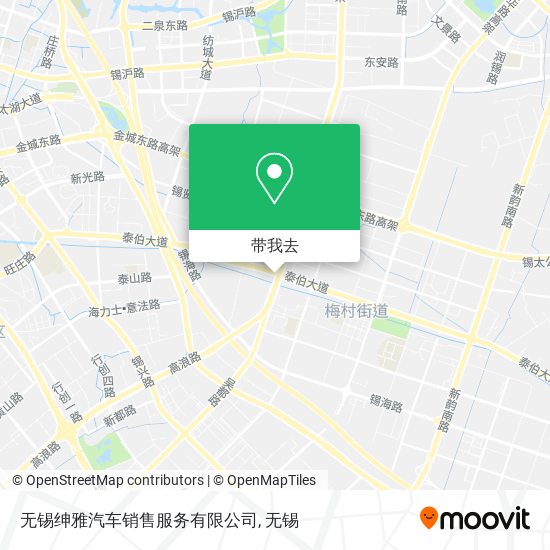 无锡绅雅汽车销售服务有限公司地图