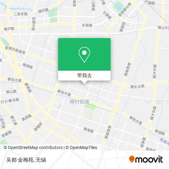 吴都·金梅苑地图