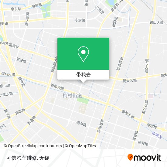 可信汽车维修地图