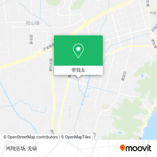 鸿翔浴场地图