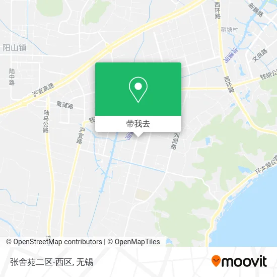 张舍苑二区-西区地图