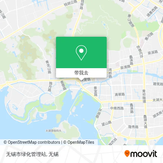 无锡市绿化管理站地图