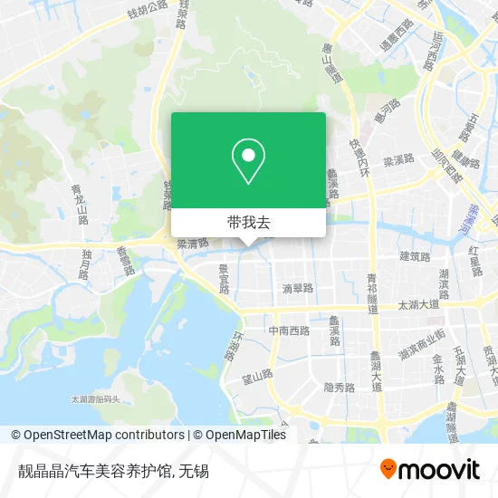 靓晶晶汽车美容养护馆地图