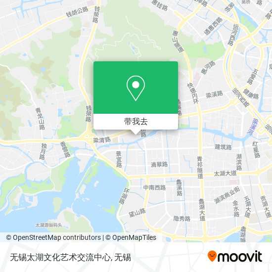 无锡太湖文化艺术交流中心地图