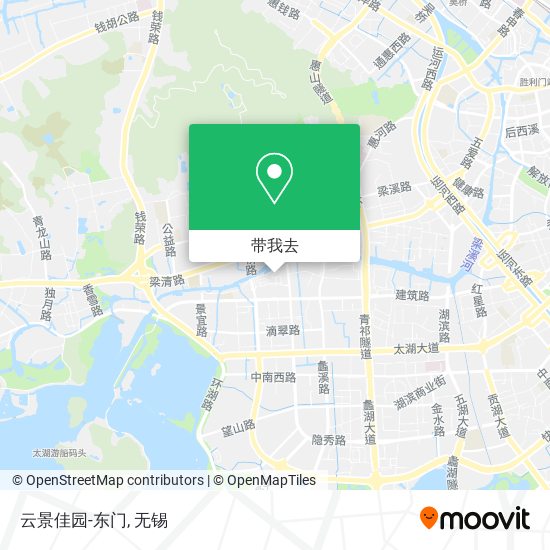 云景佳园-东门地图