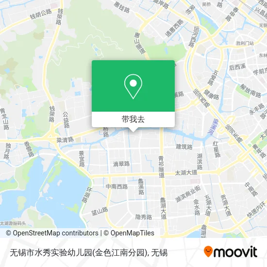 无锡市水秀实验幼儿园(金色江南分园)地图