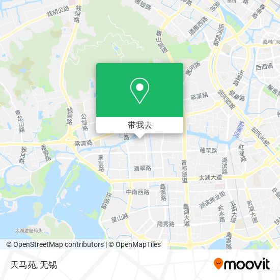 天马苑地图