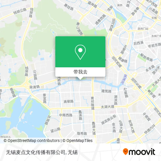 无锡麦点文化传播有限公司地图