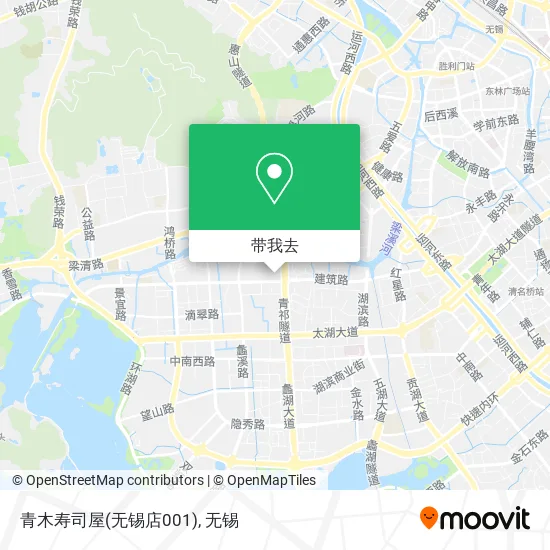青木寿司屋(无锡店001)地图