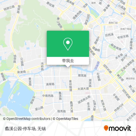 蠡溪公园-停车场地图