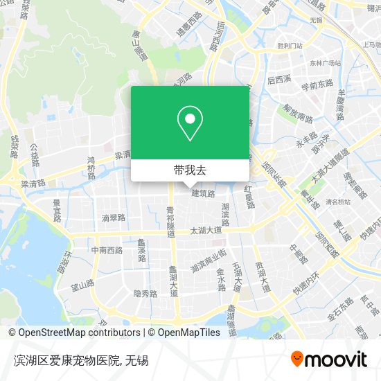 滨湖区爱康宠物医院地图