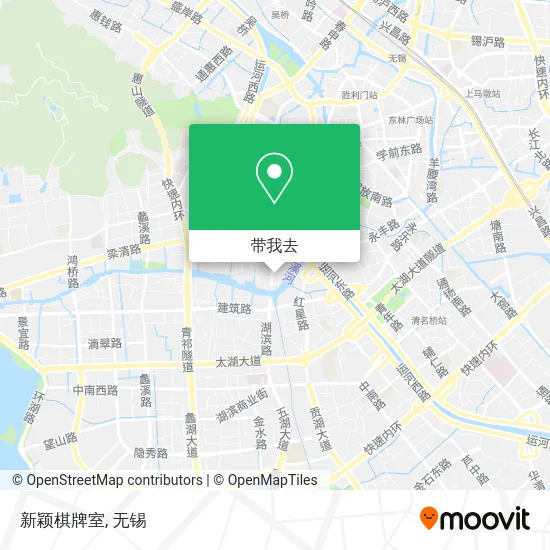 新颖棋牌室地图