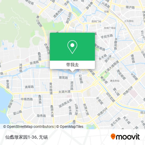 仙蠡墩家园1-36地图