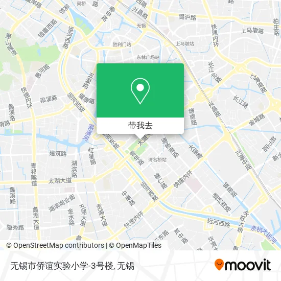 无锡市侨谊实验小学-3号楼地图