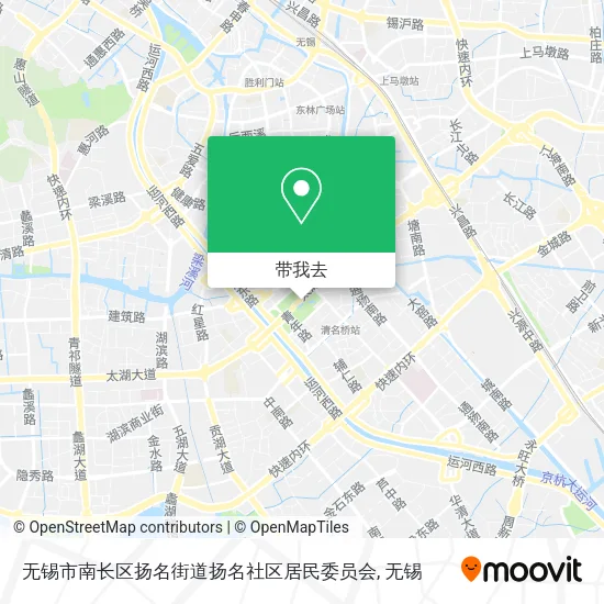 无锡市南长区扬名街道扬名社区居民委员会地图