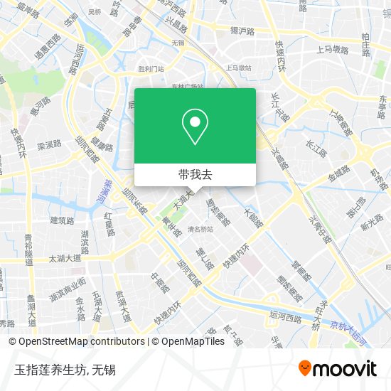 玉指莲养生坊地图