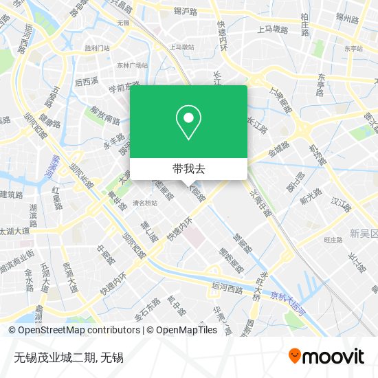 无锡茂业城二期地图