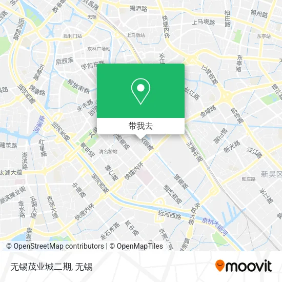 无锡茂业城二期地图