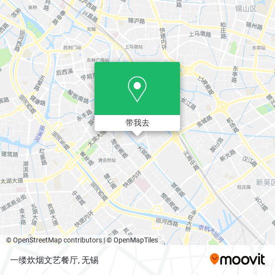 一缕炊烟文艺餐厅地图