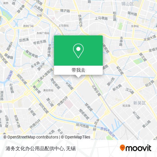 港务文化办公用品配供中心地图